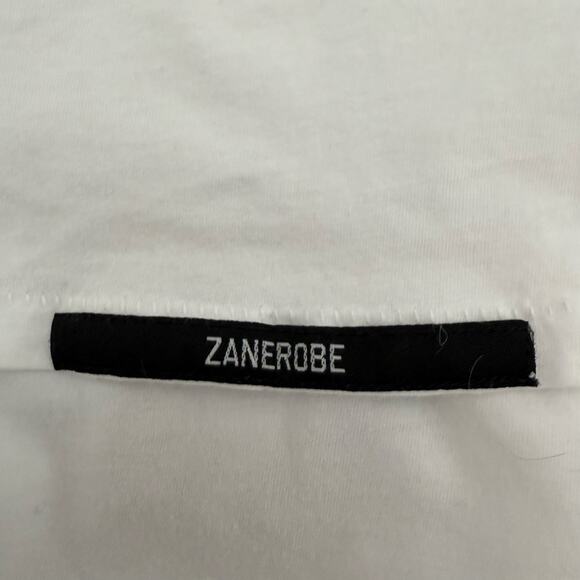 Zanerobe White Long Sleeve T-Shirt Men’s S Basic Casual Layering - Picture 9 of 10
